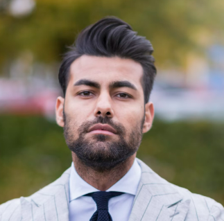 a man in a business suit